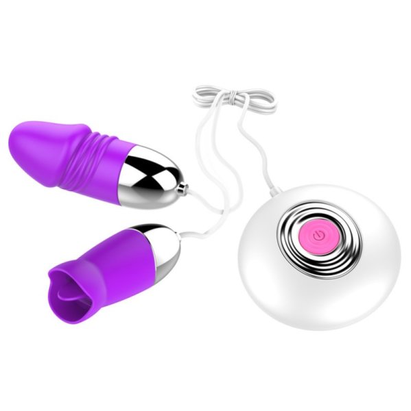 (image for) Penis Shape Vibrator and Tongue Vibrator
