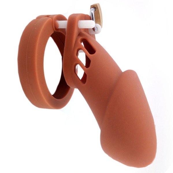 (image for) CB-6000 Silicone Male Chastity Device