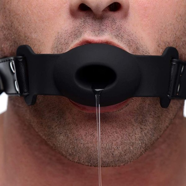(image for) Silicone Ball Gag With Drool Hole