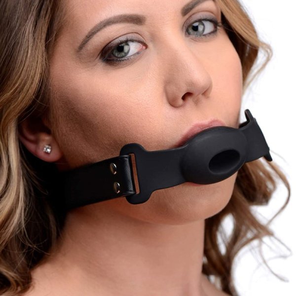 (image for) Silicone Ball Gag With Drool Hole