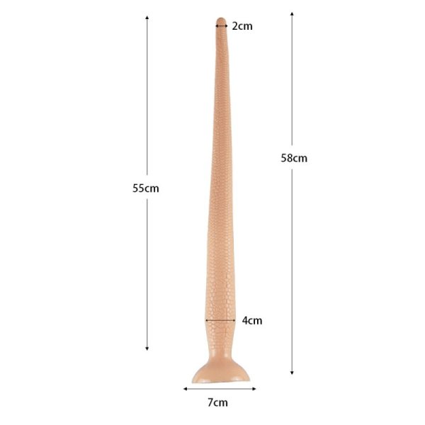 (image for) Snake PVC Long Tail Butt Plug