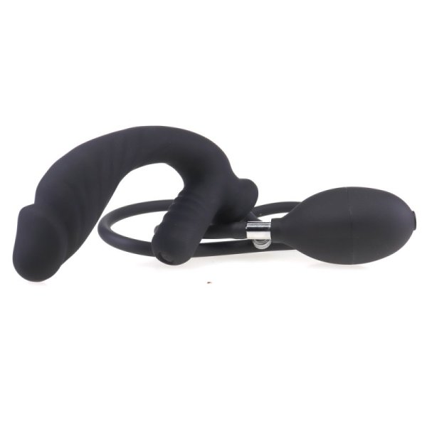 (image for) Vibration Inflatable Butt Plug - Recharge
