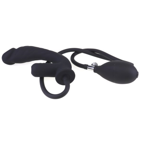 (image for) Vibration Inflatable Butt Plug - Recharge