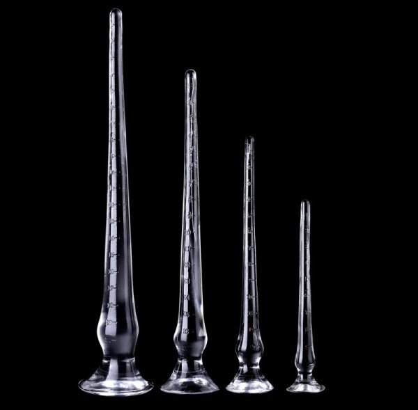 (image for) Jelly Clear Color Long Butt Plug
