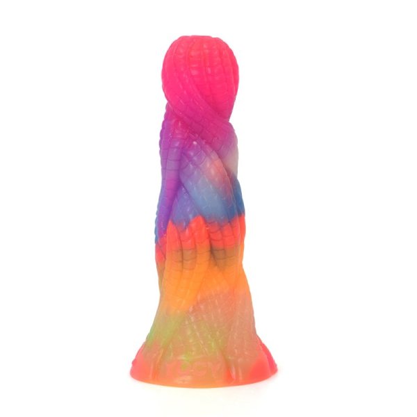 (image for) Luminous Silicone Butt Plug - Snake