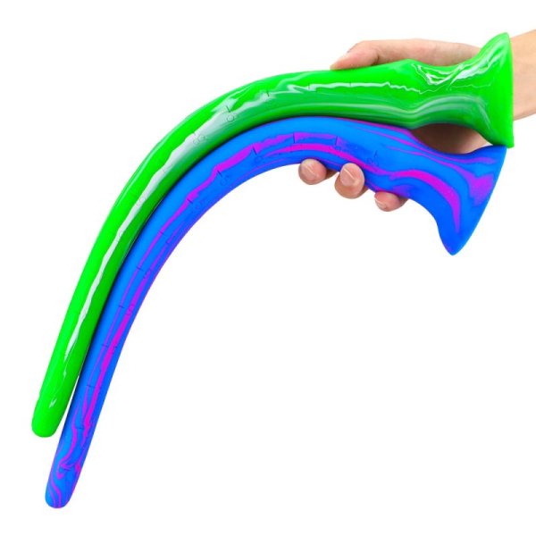 (image for) Long Tail Multi Color Butt Plug
