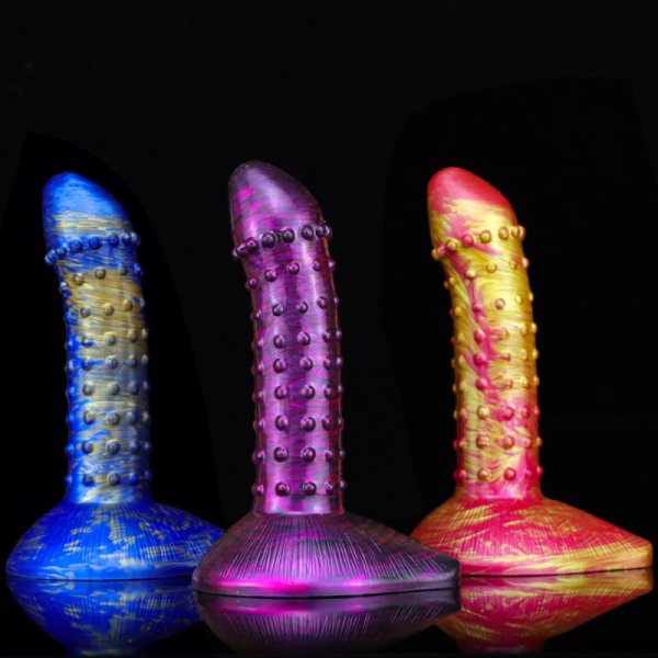(image for) Mixed Color Monster Anal Dildo