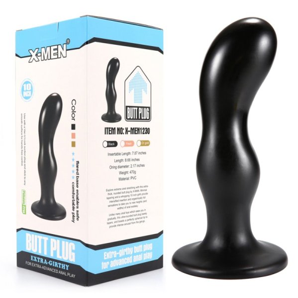 (image for) PVC Extra-girthy 9.0 inch Prostate Plug