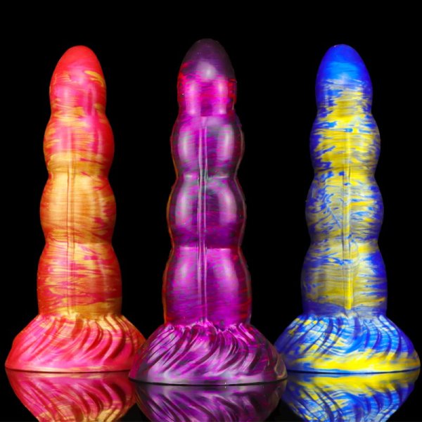 (image for) Mixed Color Scorpion Anal Beads