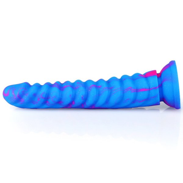 (image for) Realistic Colorful Silicone Dildo - Squama