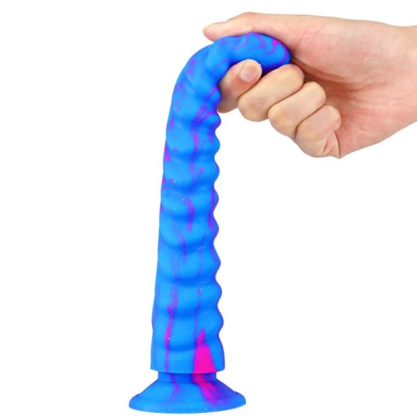 (image for) Realistic Colorful Silicone Dildo - Squama