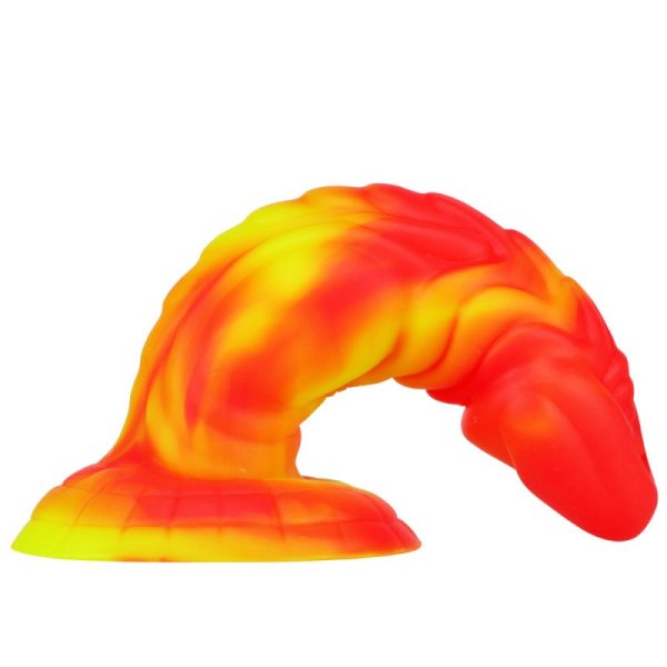 (image for) Little Monster Silicone Dildo - Yellow