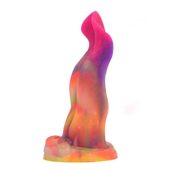 (image for) Luminous Silicone Dildo -Tongue