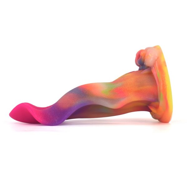 (image for) Luminous Silicone Dildo -Tongue
