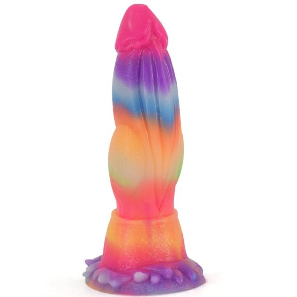 (image for) Luminous Silicone Dildo -Animal
