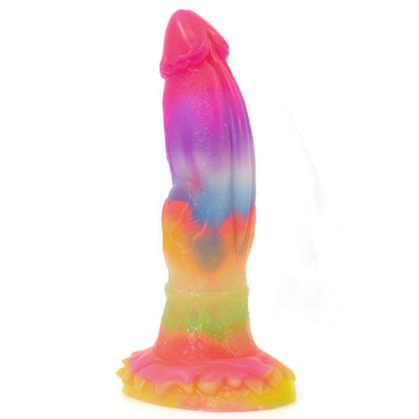 (image for) Luminous Silicone Dildo -Animal