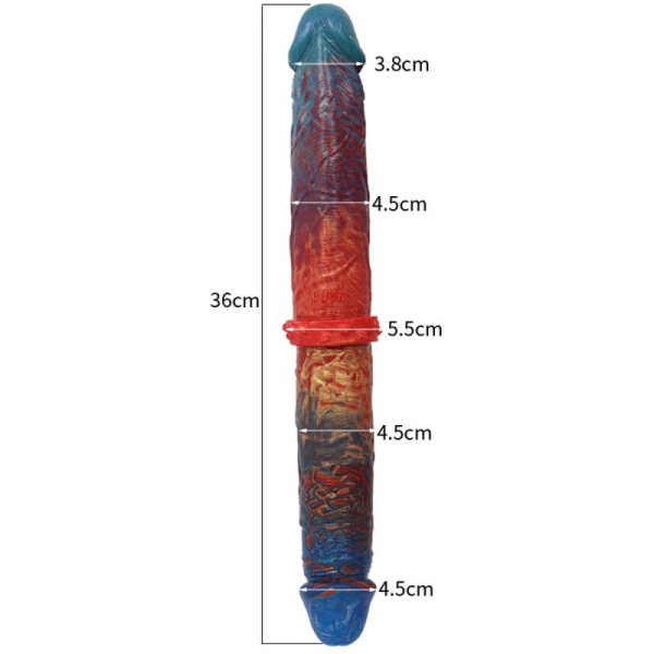 (image for) Hellfire Double Penetrator Dildo - 02