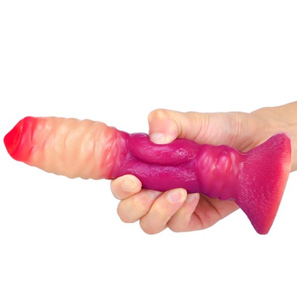 (image for) Gradient Color Animal Dildos - 04