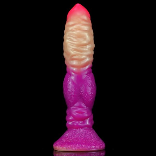 (image for) Gradient Color Animal Dildos - 04