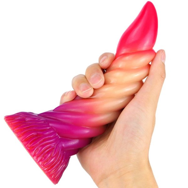 (image for) Gradient Color Animal Dildos - 09