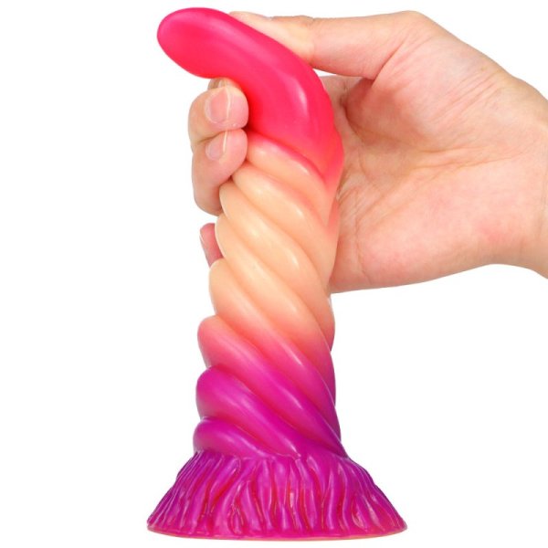 (image for) Gradient Color Animal Dildos - 09