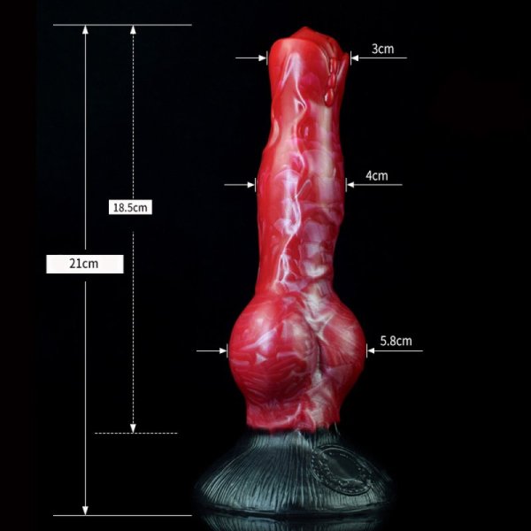 (image for) Wolf Colorful Cock - Demon