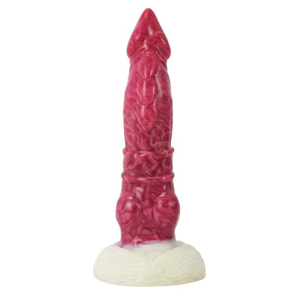 (image for) White Base Hellfire Silica Gel Dildo - 11