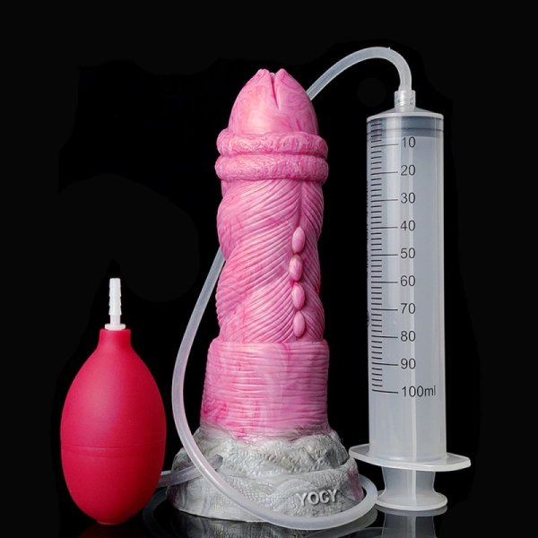 (image for) Squirting Silicone Dildo - 16