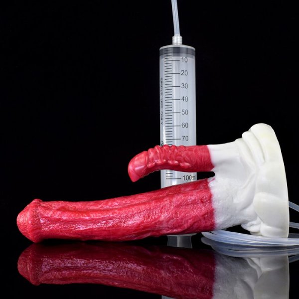 (image for) Squirting Silicone Dildo - 26