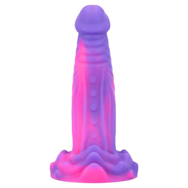(image for) Mixed Color Liquid Silicone Dildo - E