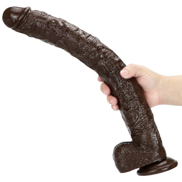 (image for) Black Warrior PVC Huge Cock - 17 inch