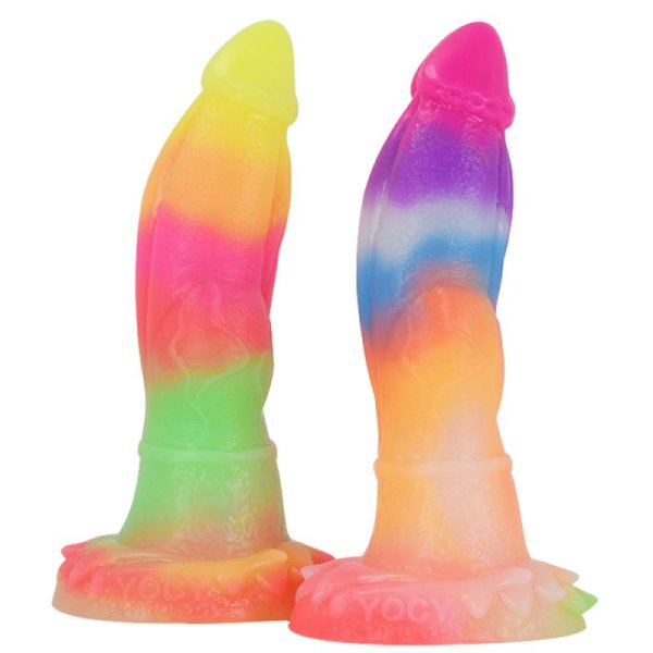 (image for) Luminous Vibration Dildo -Animal