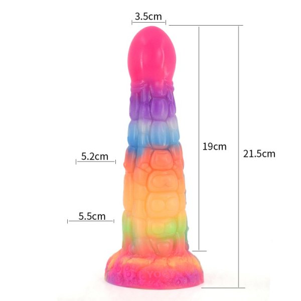 (image for) Luminous Silicone Dildo - 06