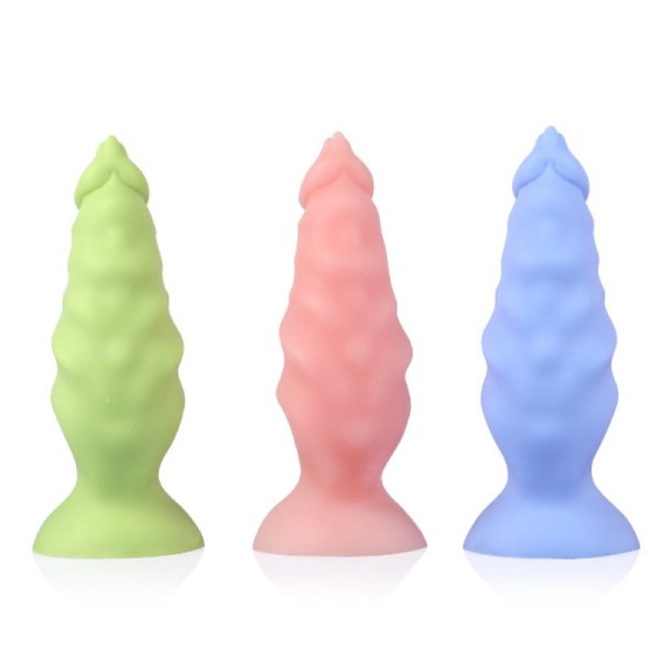 (image for) Coral Silicone Anal Dildo