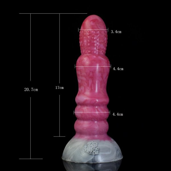 (image for) Vibration Animal Kont Silicone Butt Plug - 12