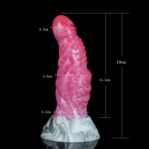 (image for) Vibration Animal Kont Silicone Dildo - 13