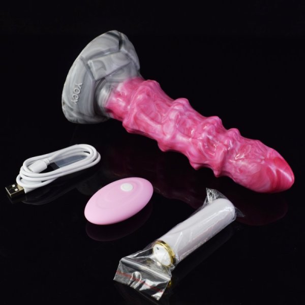 (image for) Vibration Animal Kont Silicone Butt Plug - 15