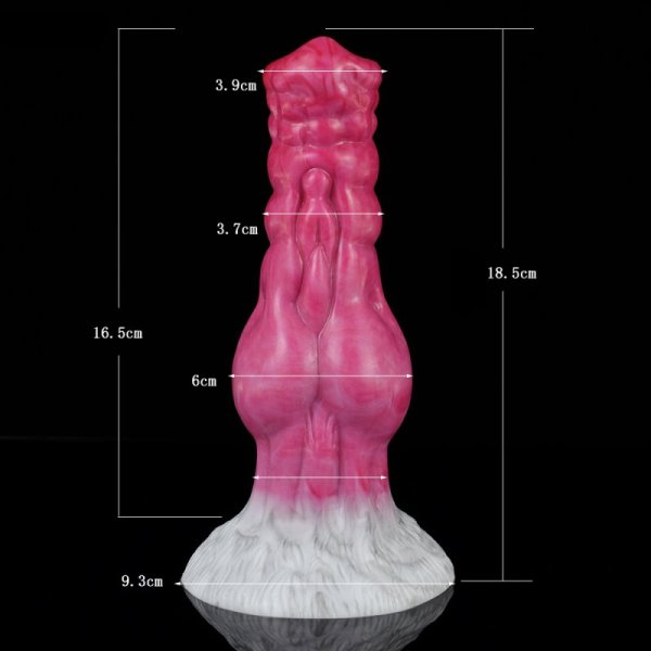 (image for) Canine Silicone Cock - Bichon Frise