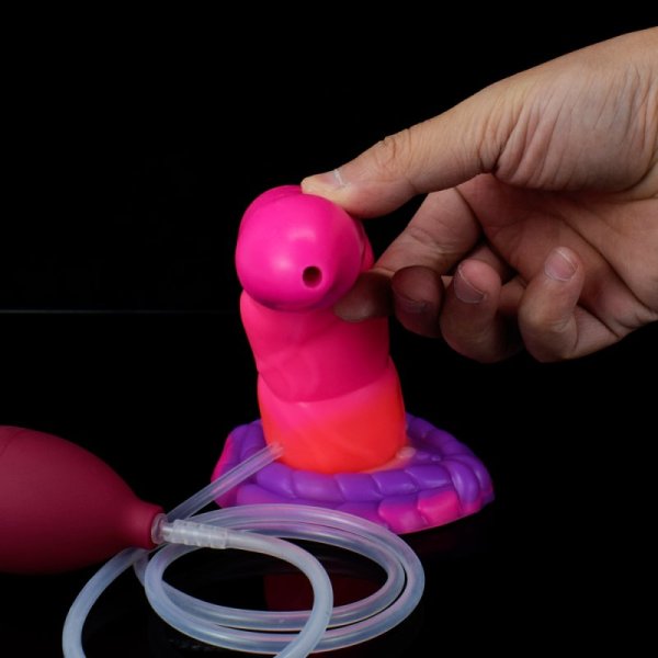 (image for) Ancient Beasts Luminous Squirting Dildo - Behimos