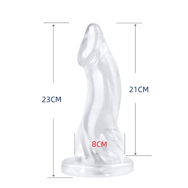 (image for) Transparent Realistic Dildo