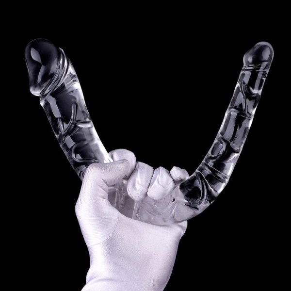(image for) Jelly Double Penetration Dildo