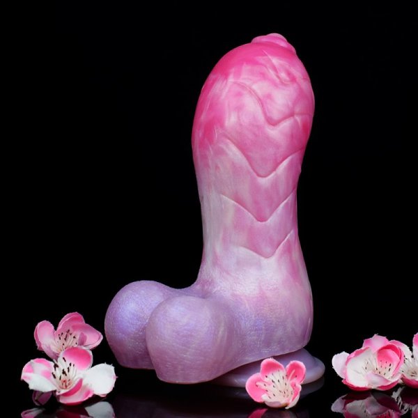 (image for) Peachy Colorful Realistic Dildo- 04