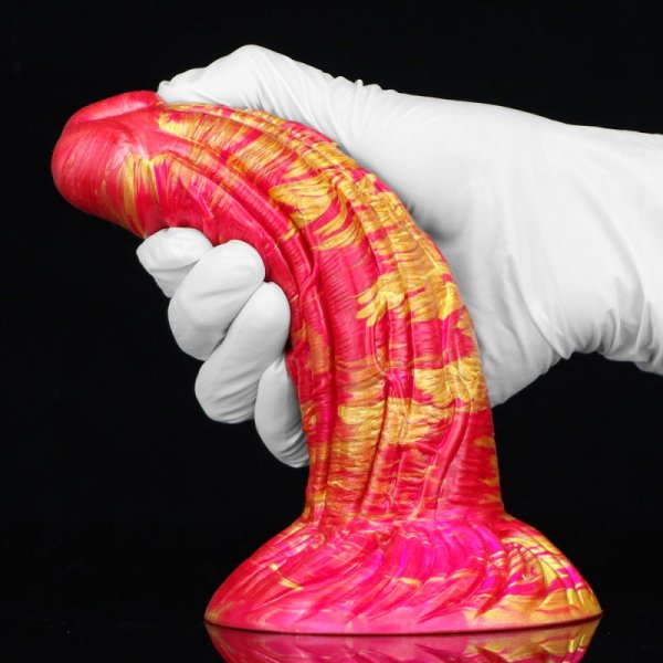 (image for) Mixed Colors Gentleman Realistic Dildo