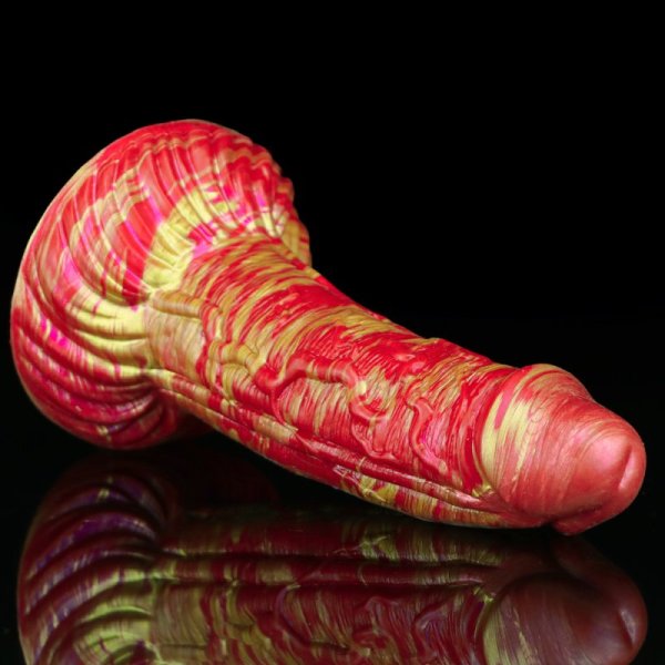 (image for) Mixed Colors Gentleman Realistic Dildo
