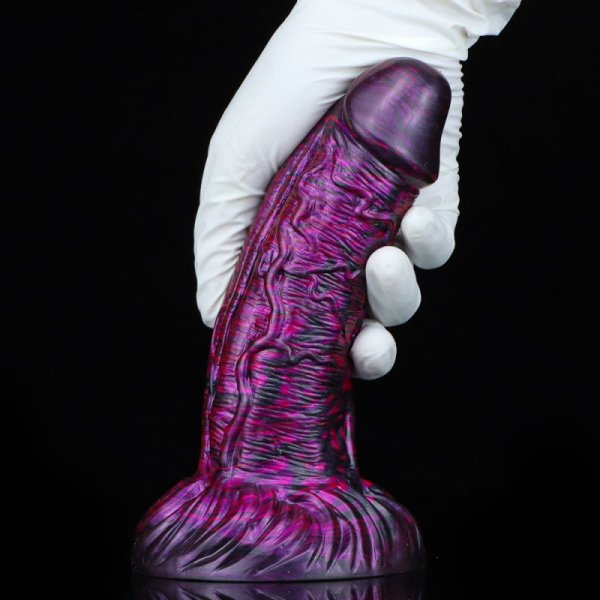 (image for) Mixed Colors Gentleman Realistic Dildo