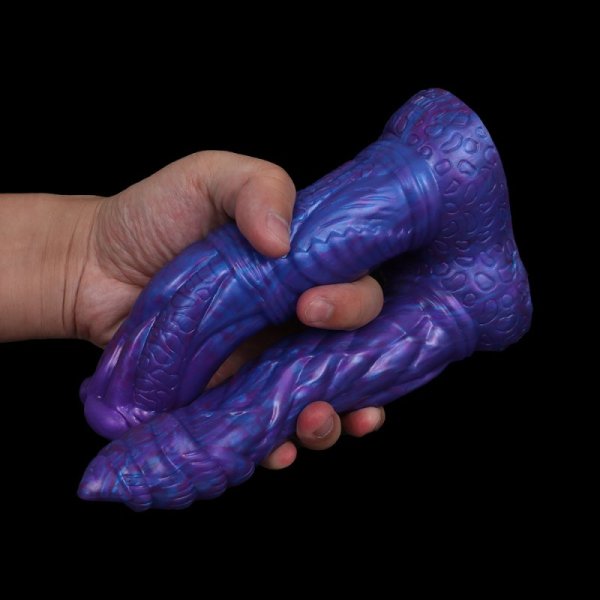 (image for) Blue Demon Realistic Double Dildo - 02