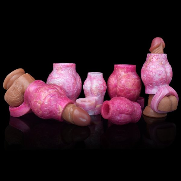 (image for) Silicone Cock & Ball Sleeve