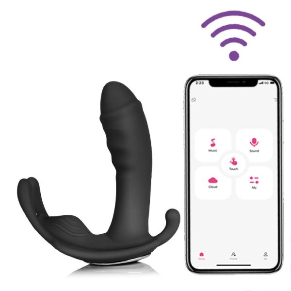 (image for) Butterfly Strap-on vibrator - APP Smart