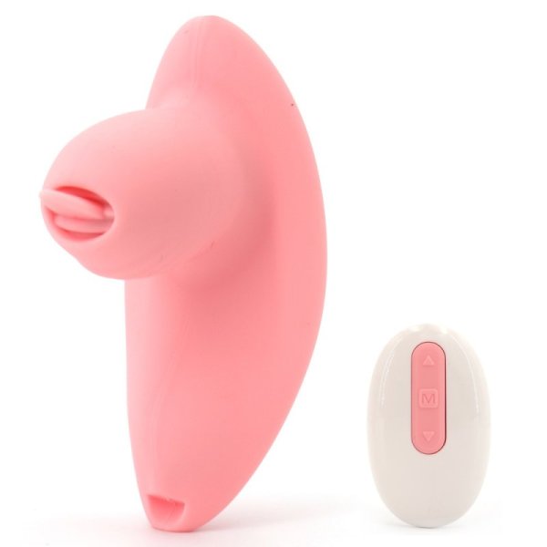 (image for) Licking Stimulation Strap-on Vibrator