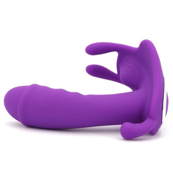 (image for) Butterfly Strap-on vibrator - Wireless